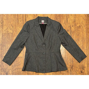 Vince Camuto Fitted Jacket Blazer Polyester Blend - Size 12